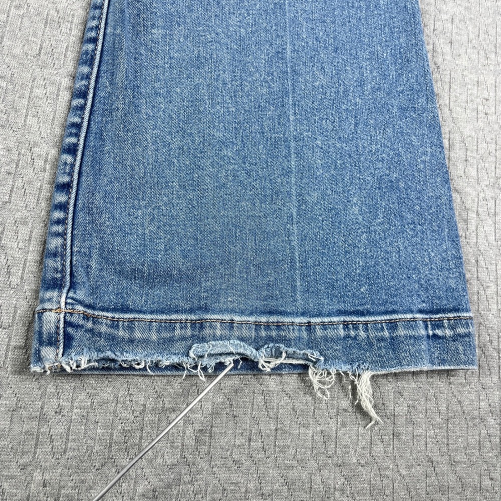 American Eagle Bootcut Flare Jeans Women 4/25x30 Blue Hi-Rise Stretch light wash - Picture 13 of 13